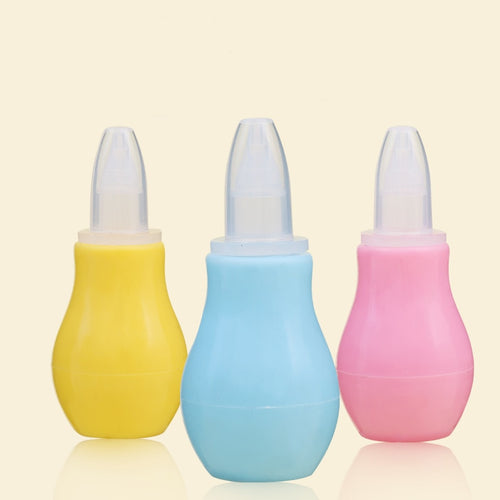 New Baby Health Care Manual silicone Nasal Aspirator Infant Nasal Suction device / cold Nose Cleaning Tool Safe non-toxic